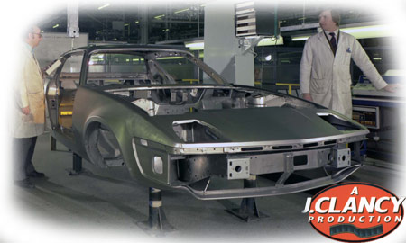 Triumph TR7 production line